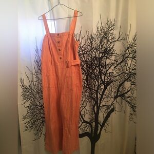 Orange overalls US 8 jumpsuits